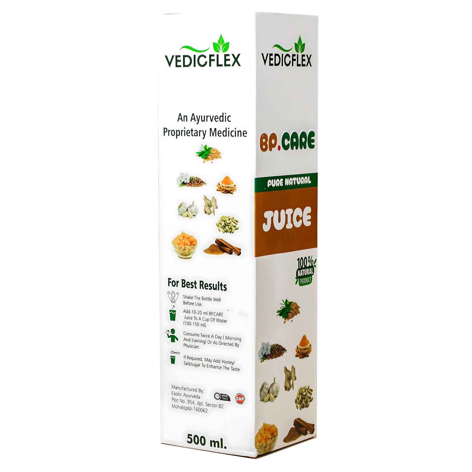 BP Care Juice – Ayurvedic Herbal Drink for Wellness