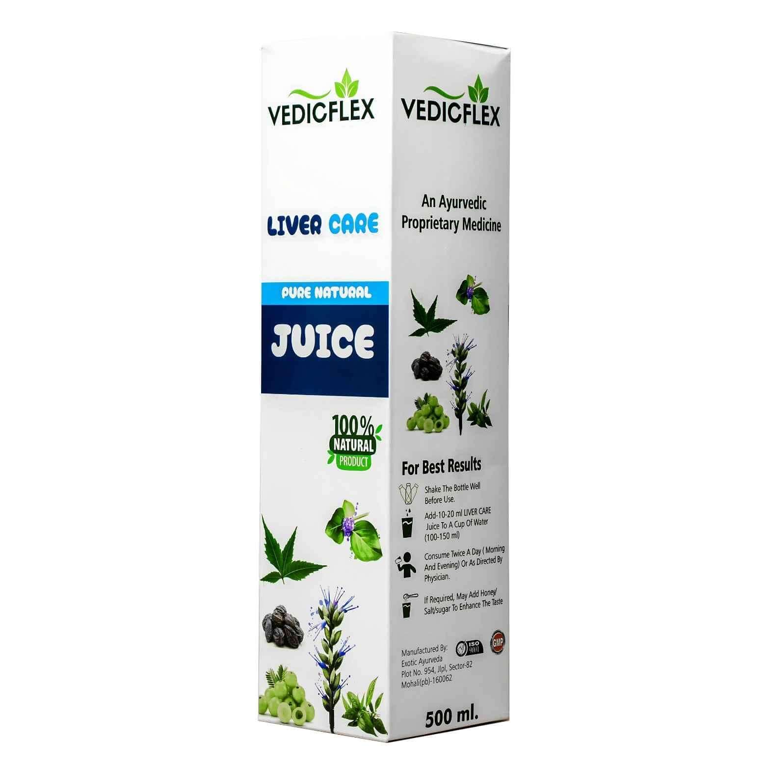 Liver Care Herbal Juice – Liver Support – VedicFlex
