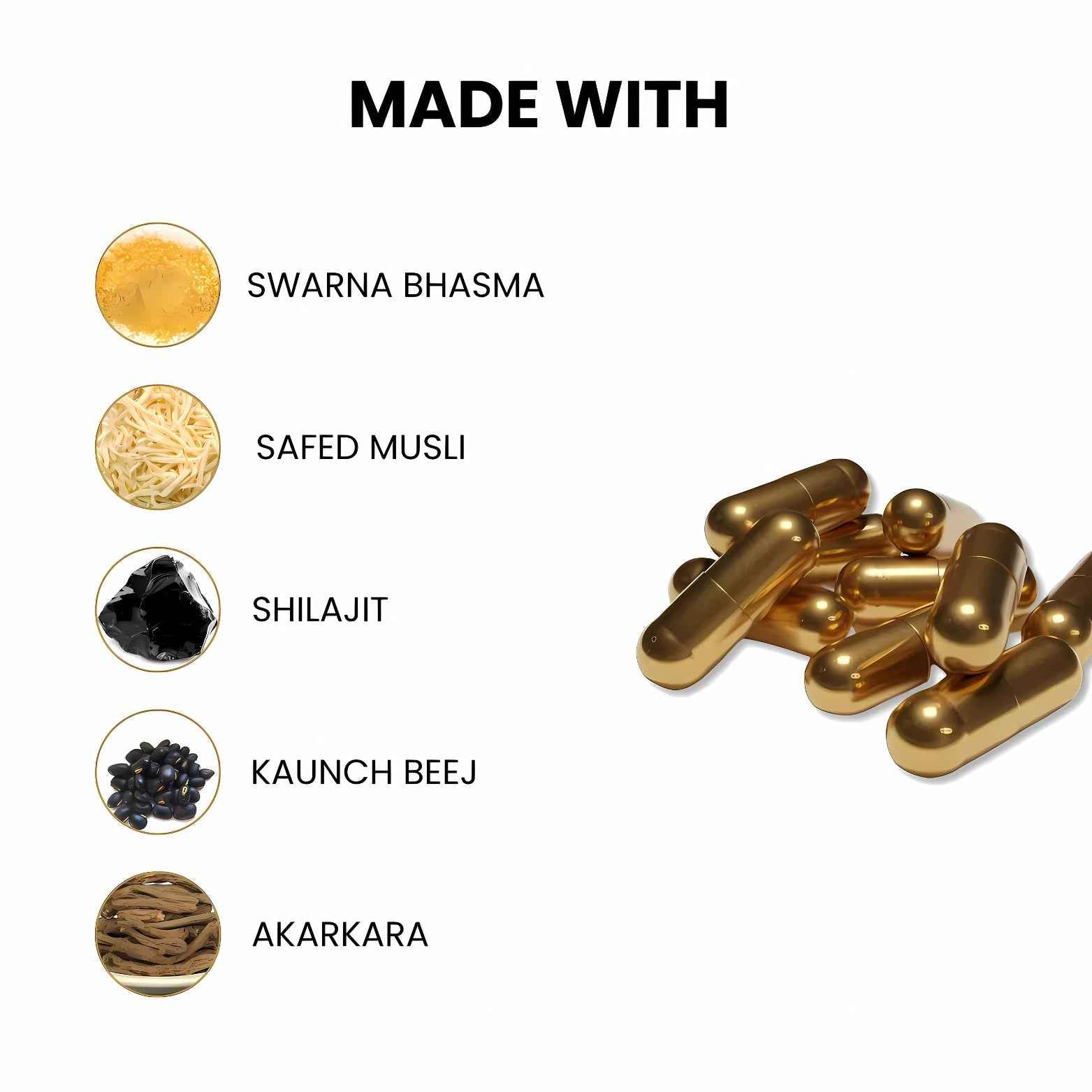 Shilajit Capsules – Energy & Stamina Booster – VedicFlex