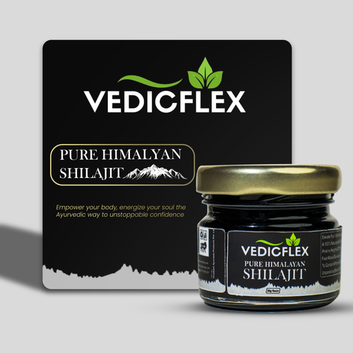 VedicFlex Himalayan Pure Shilajit Resin Origin 30g