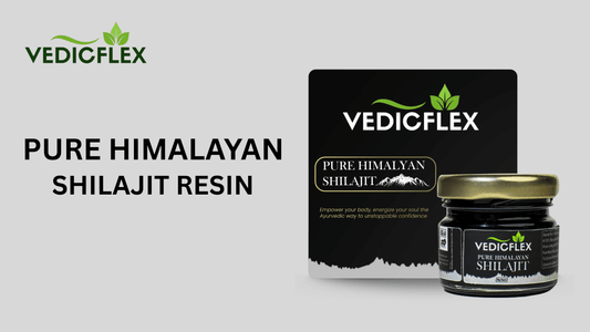 VedicFlex Pure Himalayan Shilajit Resin product 