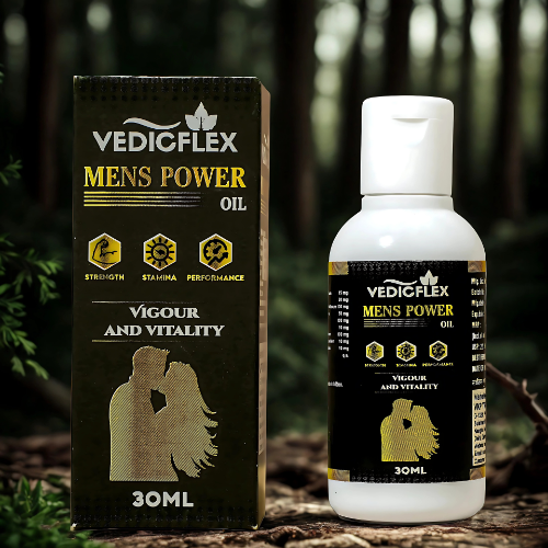 Men’s Power Oil – Ayurvedic Vitality & Energy Booster